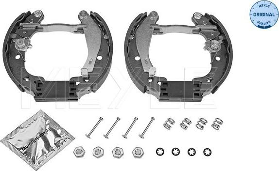 Meyle 40-14 533 0005/K - Комплект тормозных колодок, барабанные autospares.lv