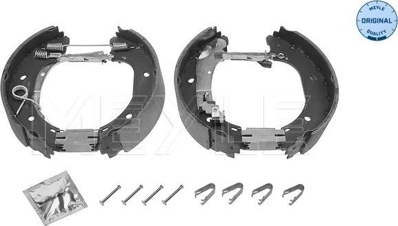 Meyle 40-14 533 0019/K - Комплект тормозных колодок, барабанные autospares.lv