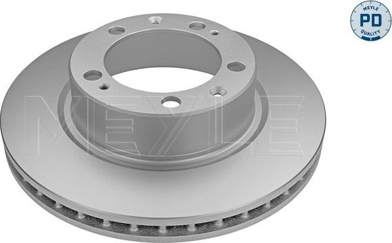 Meyle 483 521 0006/PD - Тормозной диск autospares.lv