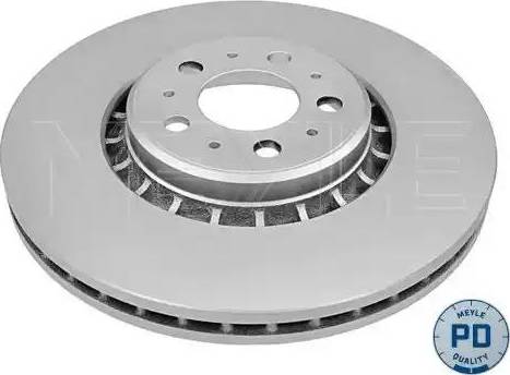 Meyle 515 521 5025/PD - Тормозной диск autospares.lv