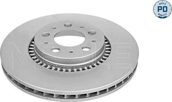Meyle 515 521 0032/PD - Тормозной диск autospares.lv