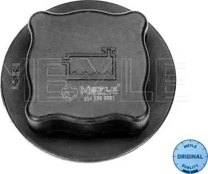 Meyle 534 238 0001 - Крышка, резервуар охлаждающей жидкости autospares.lv