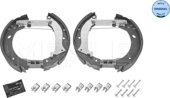 Meyle 53-14 533 0001/K - Комплект тормозных колодок, барабанные autospares.lv