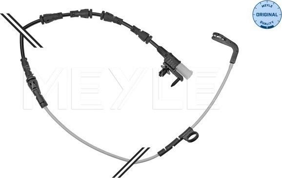 Meyle 53-14 527 0002 - Сигнализатор, износ тормозных колодок autospares.lv