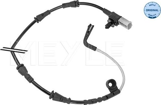 Meyle 53-14 000 0001 - Сигнализатор, износ тормозных колодок autospares.lv