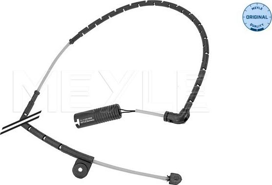 Meyle 53-14 000 0003 - Сигнализатор, износ тормозных колодок autospares.lv