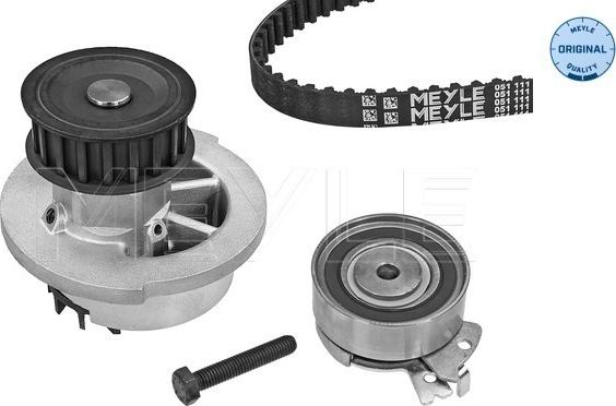 Meyle 651 049 9000 - Водяной насос + комплект зубчатого ремня ГРМ autospares.lv