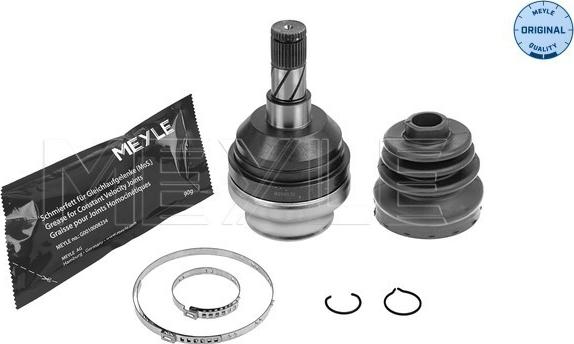 Meyle 614 498 0016 - Шарнирный комплект, ШРУС, приводной вал autospares.lv