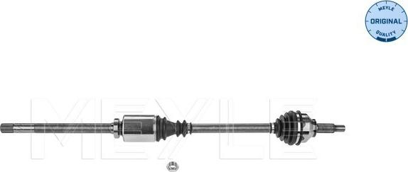 Meyle 614 498 0036 - Приводной вал autospares.lv