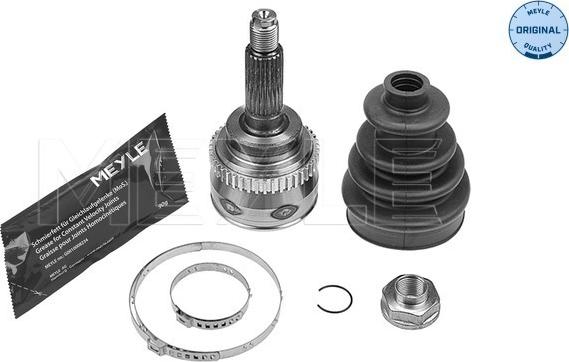 Meyle 614 498 0022 - Шарнирный комплект, ШРУС, приводной вал autospares.lv