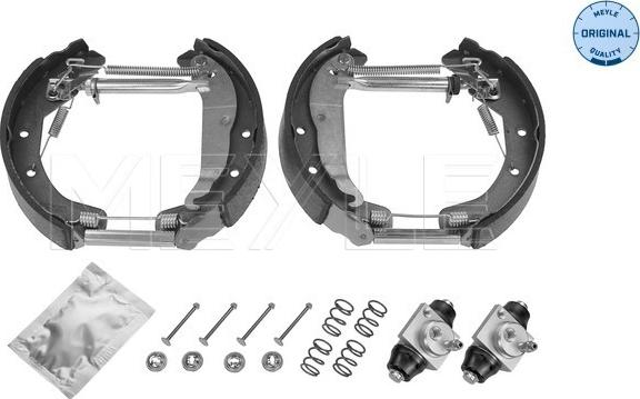 Meyle 614 533 0014 - Комплект тормозных колодок, барабанные autospares.lv