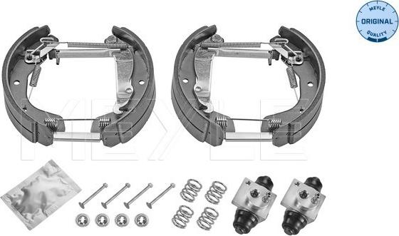 Meyle 614 533 0013 - Комплект тормозных колодок, барабанные autospares.lv