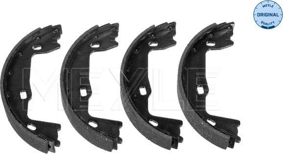 Meyle 614 042 1009 - Комплект тормозов, ручник, парковка autospares.lv