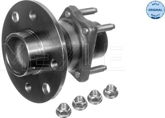 Meyle 614 752 0004 - Ступица колеса, поворотный кулак autospares.lv