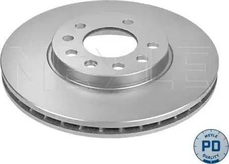 Meyle 615 521 6017/PD - Тормозной диск autospares.lv