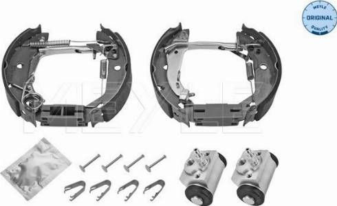 Meyle 014 533 0017 - Комплект тормозных колодок, барабанные autospares.lv