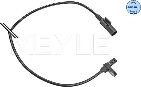 Meyle 014 800 0122 - Датчик ABS, частота вращения колеса autospares.lv