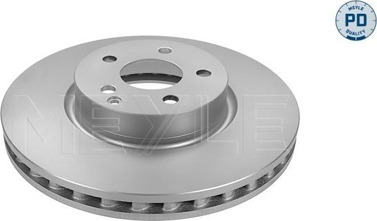 Meyle 015 521 0039/PD - Тормозной диск autospares.lv