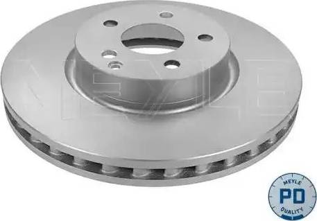 Meyle 015 521 2100/PD - Тормозной диск autospares.lv