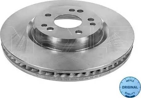 Meyle 015 521 2070 - Тормозной диск autospares.lv