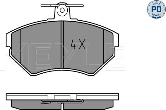 Metzger 63100 - Тормозные колодки, дисковые, комплект autospares.lv