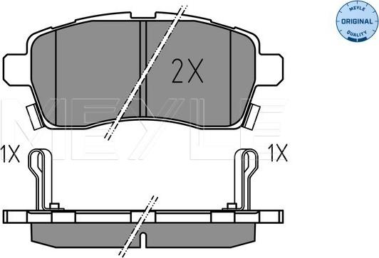 Japanparts PA822MK - Тормозные колодки, дисковые, комплект autospares.lv