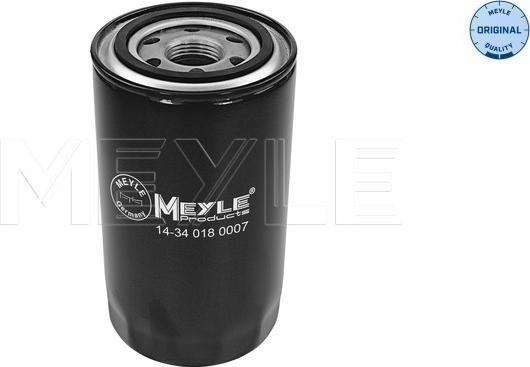 Meyle 14-34 018 0007 - Масляный фильтр autospares.lv