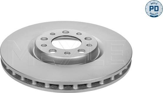 Meyle 15-15 521 0004/PD - Тормозной диск autospares.lv
