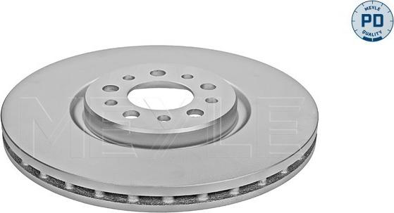 Meyle 15-15 521 0005/PD - Тормозной диск autospares.lv