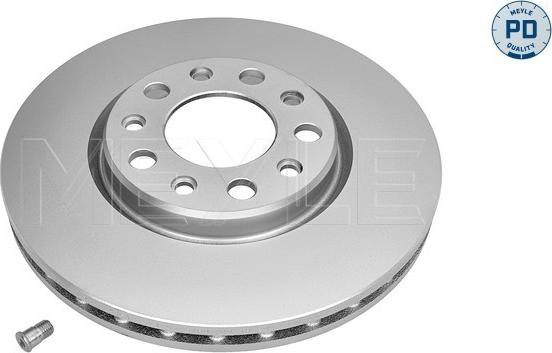 Meyle 15-15 521 0006/PD - Тормозной диск autospares.lv