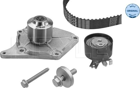 Meyle 16-51 049 9001 - Водяной насос + комплект зубчатого ремня ГРМ autospares.lv