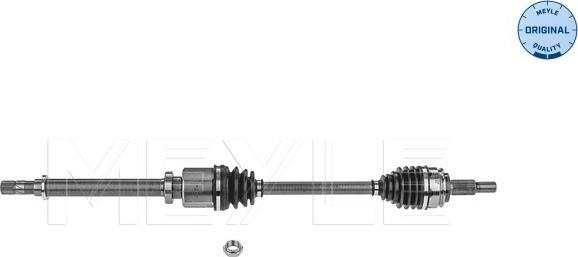 Meyle 16-14 498 0041 - Приводной вал autospares.lv