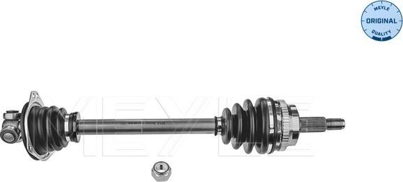 Meyle 16-14 498 0048 - Приводной вал autospares.lv