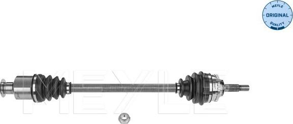 Meyle 16-14 498 0043 - Приводной вал autospares.lv