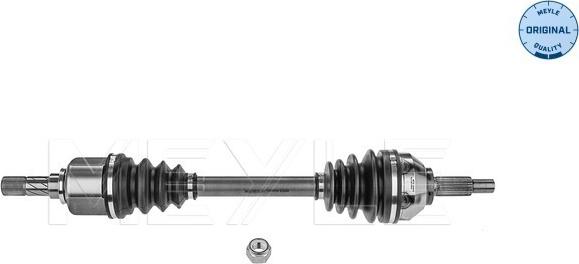 Meyle 16-14 498 0059 - Приводной вал autospares.lv