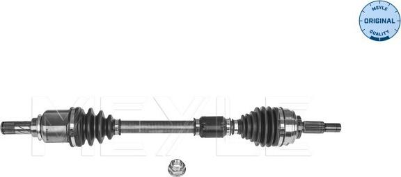 Meyle 16-14 498 0139 - Приводной вал autospares.lv