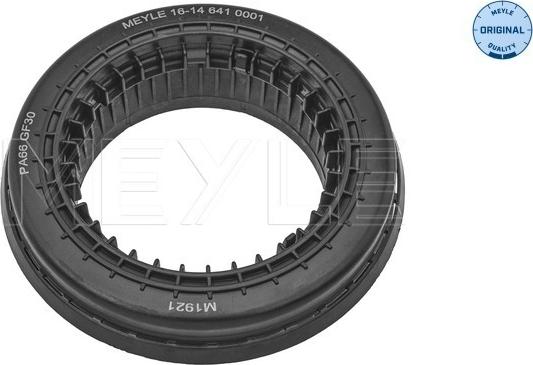 Meyle 16-14 412 0001 - Подшипник качения, опора стойки амортизатора autospares.lv