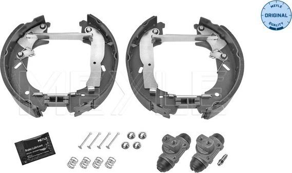 Meyle 16-14 533 0041 - Комплект тормозных колодок, барабанные autospares.lv