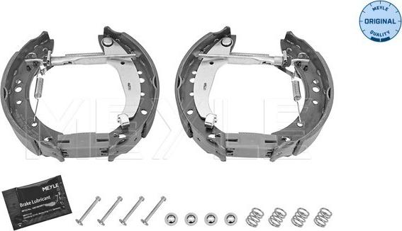 Meyle 16-14 533 0013/K - Комплект тормозных колодок, барабанные autospares.lv