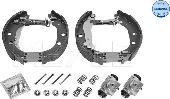 Meyle 16-14 533 0025 - Комплект тормозных колодок, барабанные autospares.lv