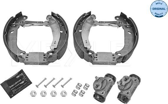 Meyle 16-14 533 0028 - Комплект тормозных колодок, барабанные autospares.lv