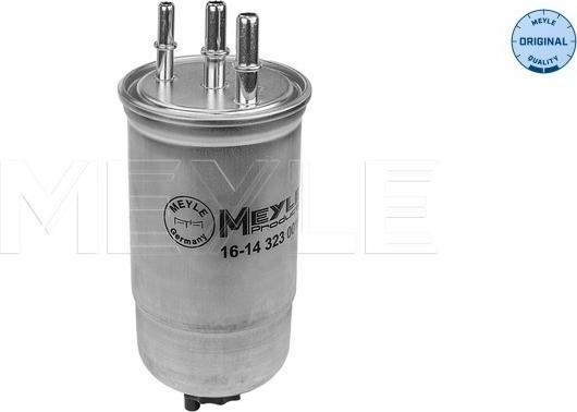 Meyle 16-14 323 0019 - Топливный фильтр autospares.lv