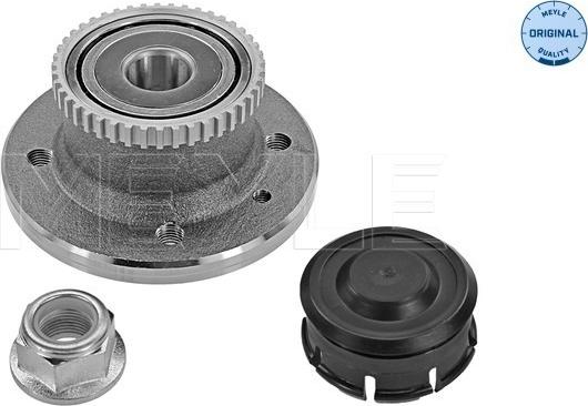 Meyle 16-14 750 0013 - Ступица колеса, поворотный кулак autospares.lv