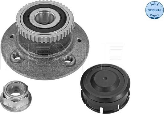 Meyle 16-14 752 0006 - Ступица колеса, поворотный кулак autospares.lv