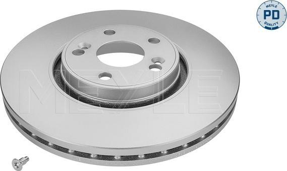 Meyle 16-15 521 0044/PD - Тормозной диск autospares.lv