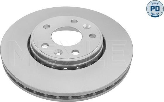 Meyle 16-15 521 0041/PD - Тормозной диск autospares.lv