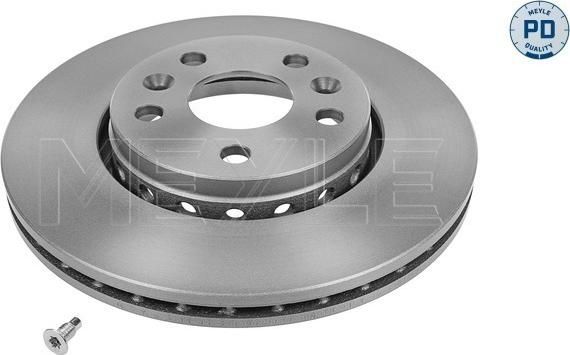 Meyle 16-15 521 0042/PD - Тормозной диск autospares.lv