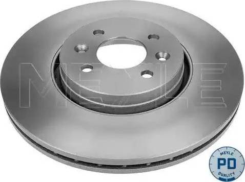 Meyle 16-15 521 0006/PD - Тормозной диск autospares.lv