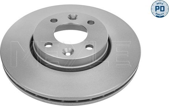 Meyle 16-15 521 0039/PD - Тормозной диск autospares.lv