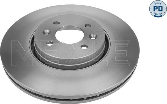 Meyle 16-15 521 0038/PD - Тормозной диск autospares.lv